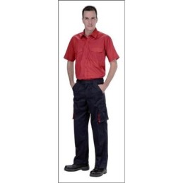 PANTALON REFORZADO CARGO AZUL TALLA 40