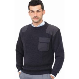 JERSEY CUELLO REDONDO BOLSILLO/REFUERZO S