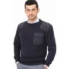 JERSEY CUELLO REDONDO BOLSILLO/REFUERZO S
