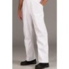 PANTALON CON GOMA MULTIBOLSILLOS TERGAL BLANCO 48