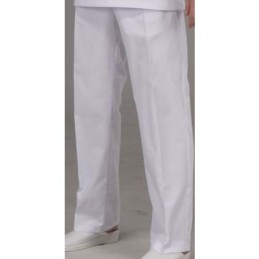 PANTALON GOMA/CREMALLERA BLANCO PSU92- 4