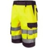 BERMUDA ALTA VISIBILIDAD AMA.FLUOR/MARINO T- XL