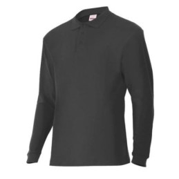 POLO MANGA LARGA NEGRO P105503 0 T-2XL