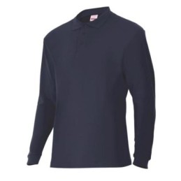 POLO MANGA LARGA AZUL NAVY P105503 61 T- XL