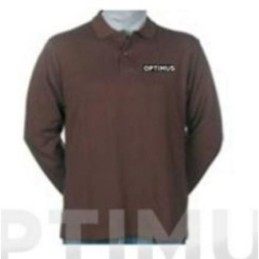 POLO MANGA LARGA OPTIMUS MARRON XXL
