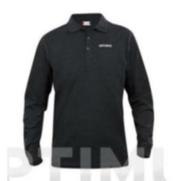 POLO MANGA LARGA OPTIMUS ANTRACITA XXL