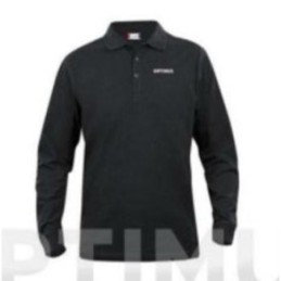 POLO MANGA LARGA OPTIMUS ANTRACITA L