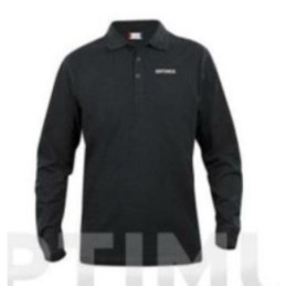 POLO MANGA LARGA OPTIMUS ANTRACITA M