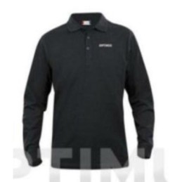 POLO MANGA LARGA OPTIMUS ANTRACITA XS