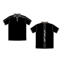 POLO CHICO MANGA CORTA NEGRO OPTIMUS T XL