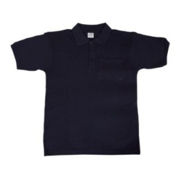 POLO DOUBLE TUCK CON BOLSILLO MARINO 644 S