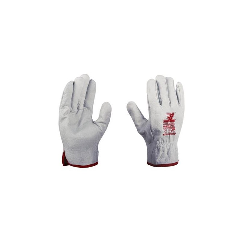 GUANTE PIEL FLOR VACUNO MASTER NC GP-016C TALLA 9