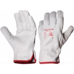 GUANTE FLOR VACUNO MASTER NC GP-016C BLISTER T-11