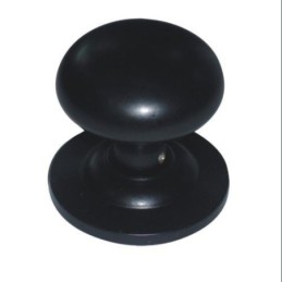 POMO PUERTA 70MM. LISO NEGRO 10009 NE