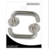 JGO.MANILLA ROSETA TIRADOR "U" INOX (BL.) 17004
