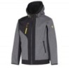 CHAQUETA ISSA LINE RUSH GRIS/NEGRO T-S 04526B