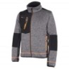 CHAQUETA ISSA LINE REVENGE GRIS T-XL 8881B