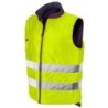 CHALECO REVERSE AZUL/AMARILLO FLUOR 4069 TALLA M