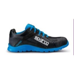 ZAPATILLA PRACTICE NRAZ S1P SRC NEGRA/AZUL T-45