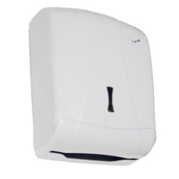 DISPENSADOR TOALLAS ZIG-ZAG BLANCO