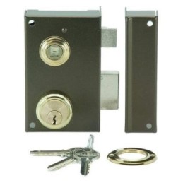 CERRADURA SOBREPONER 56B 60MM HE IZQ REDONDO