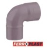 CODO PVC GRIS MCH.-HM. 87º 110 MM. 205325