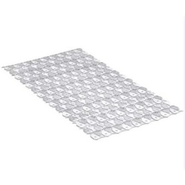 ALFOMBRA BAÑO PVC 70X36 BLANCA 5510201