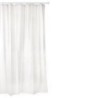 CORTINA BAÑO POLIESTER 140X200 BLANCO ANILLAS