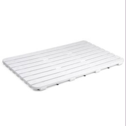 TARIMA DE BAÑO POLIPROPILENO 50X80 CM BLANCA