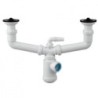 SIFON DOBLE EXTERIOR S-40 1 1/2X70 05078
