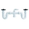 SIFON FREGADERO CURVO S-26 DOBLE EXTENSIBLE 1 1/2"