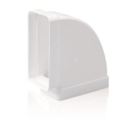 CODO RECT.HORIZ. TUBO EXTRACCION PVC 90º 110X55MM.
