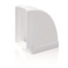 CODO RECT.HORIZ. TUBO EXTRACCION PVC 90º 110X55MM.