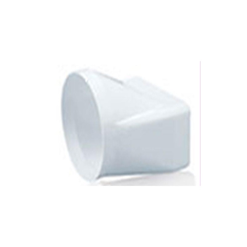EMPALME MIXTO TUBO EXTRACCION PVC 150X75-Ø120MM.