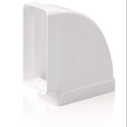 CODO RECT.HORIZ. TUBO EXTRACCION PVC 90º 150X75MM