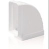 CODO RECT.HORIZ. TUBO EXTRACCION PVC 90º 150X75MM