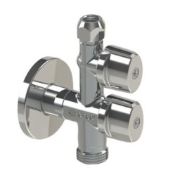 VALVULA 1/2X3/8X3/4 COMBI MAC ANTICAL S/RETENCION