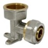 ENLACE CODO MURAL HEMBRA MULTICAPA DN20X3/4
