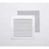 REJILLA S/B 0,8 C/MOSQ. LACADO BLANCO 15X15 002783