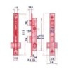 CERRADURA PUERTA METALICA 5550/14 LINCE