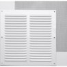 REJILLA S/B 0,8 C/MOSQ. LACADO BLANCO 20X20 002752