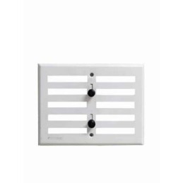 REJILLA REGULABLE BLANCA POLIEST. 17X13 004718