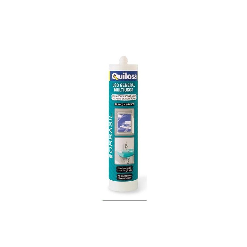 SILICONA ORBASIL K86/300 ML. ALUMINIO