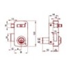 CERRADURA SOBREPONER 5056A/60 HE DCHA. LINCE