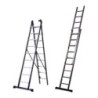 ESCALERA AL. INDUSTRIAL 2 TRAMOS DE 9 PELDAÑOS