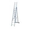 ESCALERA INDUSTRIAL ALUMINIO 3 TRAMOS 9 PELDAÑOS