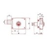 CERRADURA SOBREPONER 5124A/80 HE IZDA. LINCE