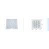 REJILLA PLANA BLANCA 20X20 R171