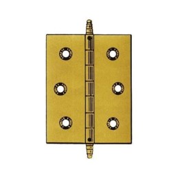 BISAGRAS LATON CON REMATE RF.207 LIM 70X50