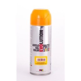PINTURA SPRAY PINTY PLUS NARANJA FLUOR. F143 520ML